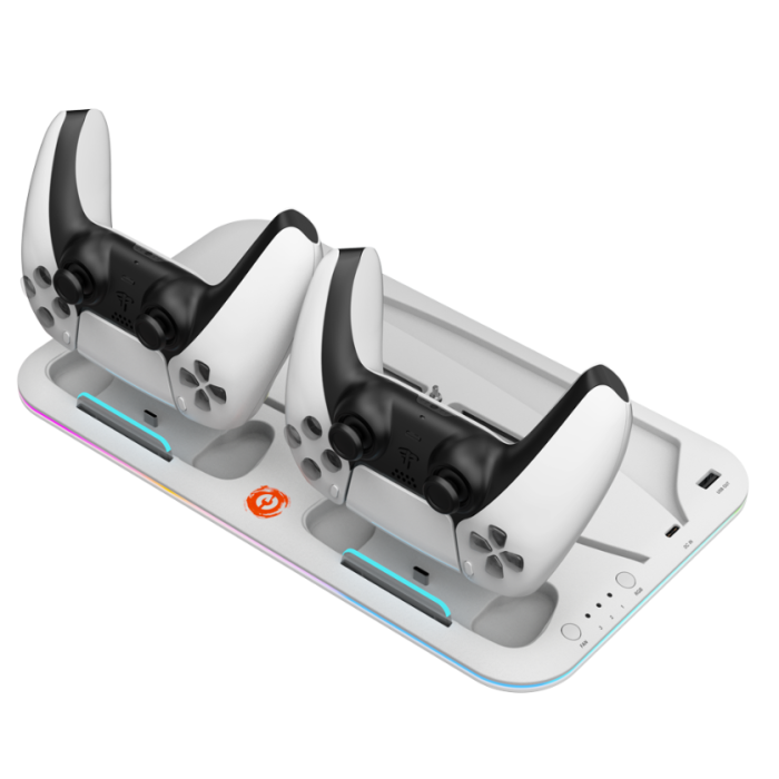 Canyon CND-CSPS5W/Cooling stand CS-5 RGB PS5 Charge White