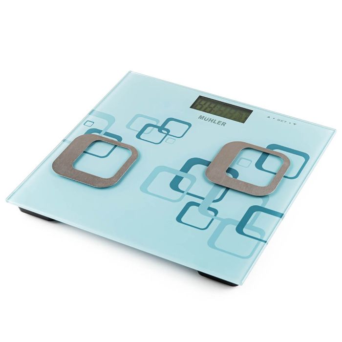 Muhler MSC-3033 1008558 Digital bathroom scale blue