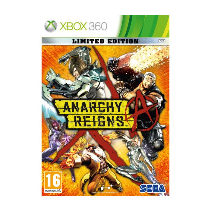 X360 Game- Anarchy Reigns (Limited Edition)