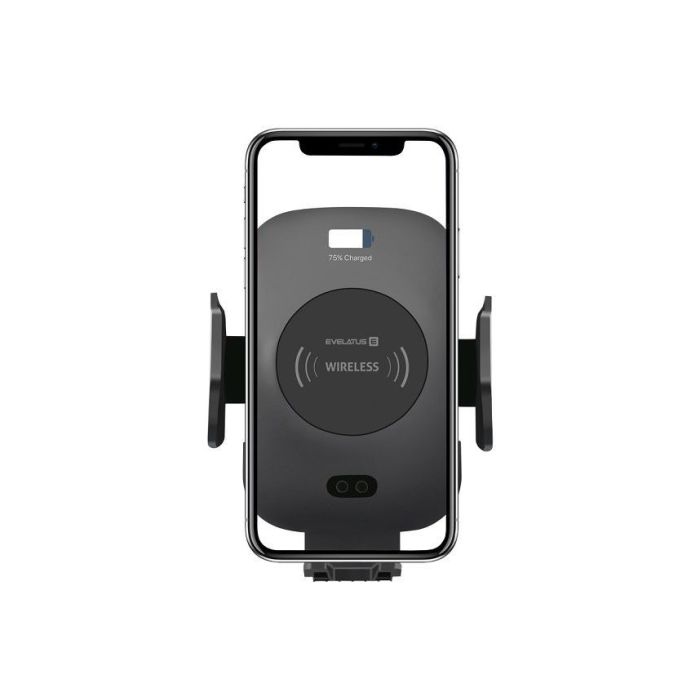 Evelatus Car Holder Wireless Charger Black (23883)