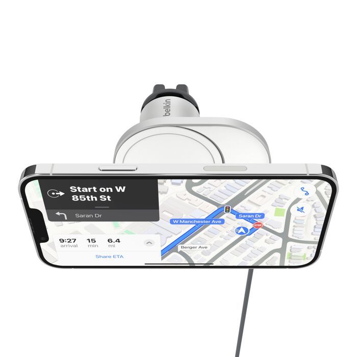 Belkin Qi2 15W Car Vent Mount /WIC008BTGR-NCV2