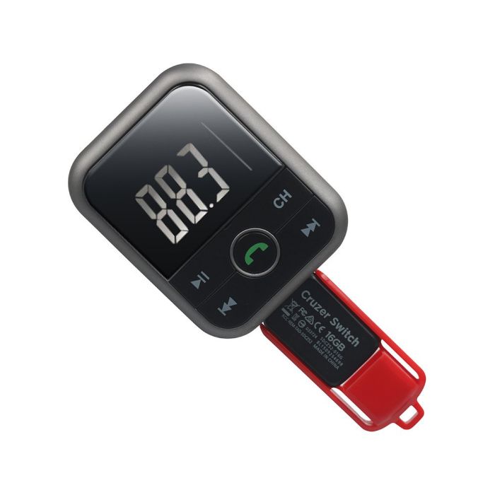 Promate CARMATE-6.BLACK MULTI-FUNCTION CAR KIT