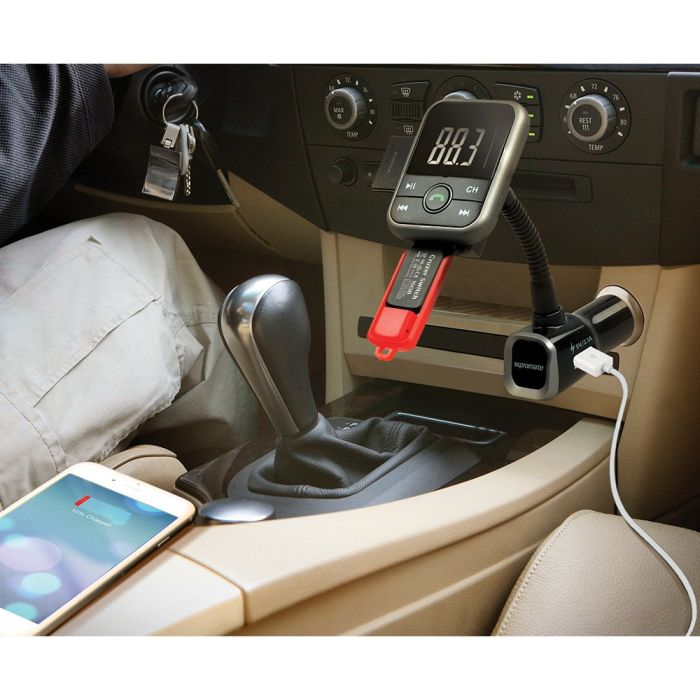 Promate CARMATE-6.BLACK MULTI-FUNCTION CAR KIT