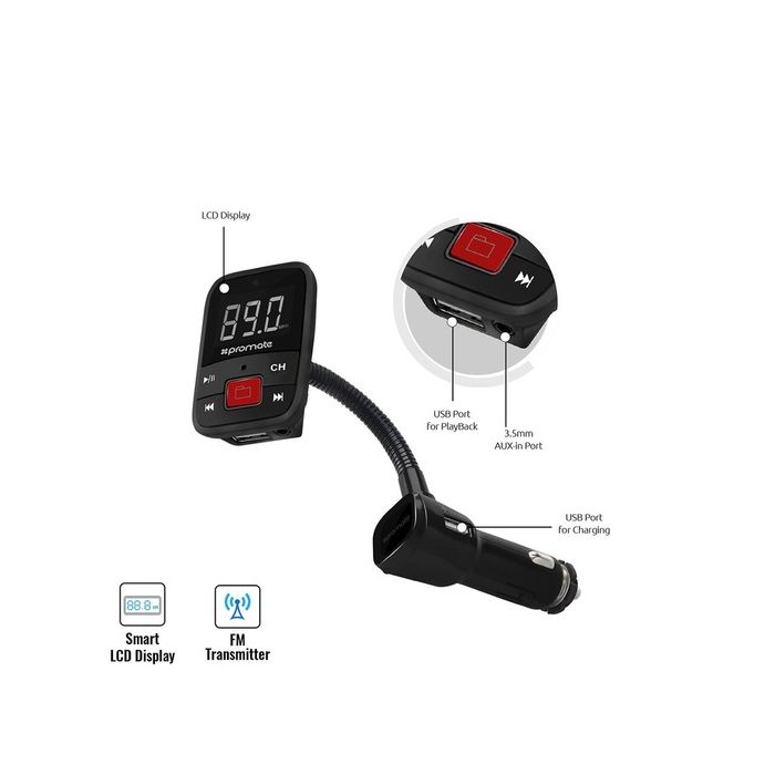 Promate FM16 CAR MP3 PLAYER