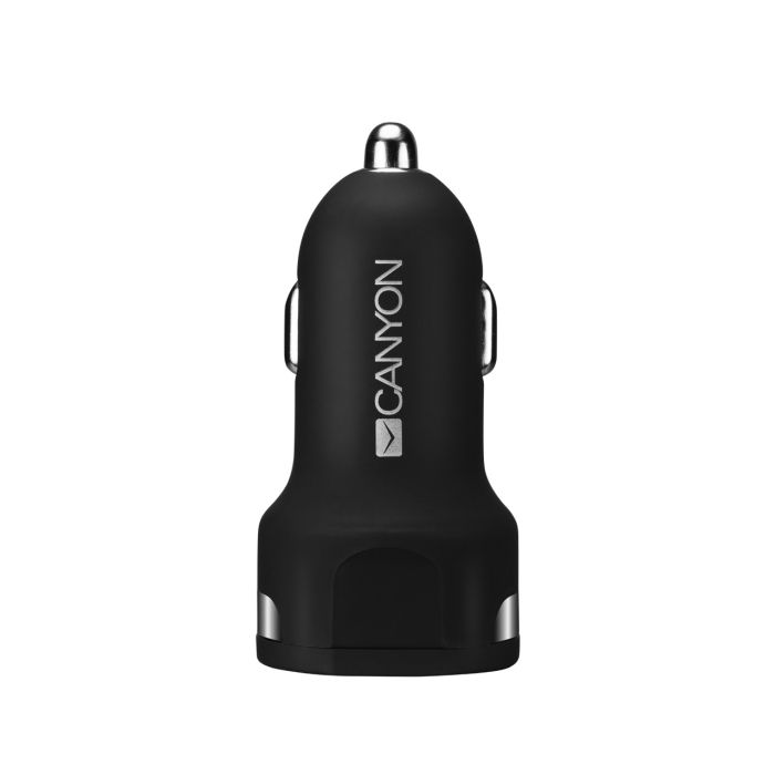 Canyon CNE-CCA04B/Dual USB Car Charger 2.4A