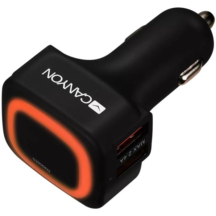 Canyon CNE-CCA05B/Dual USB Car Charger 4.8A