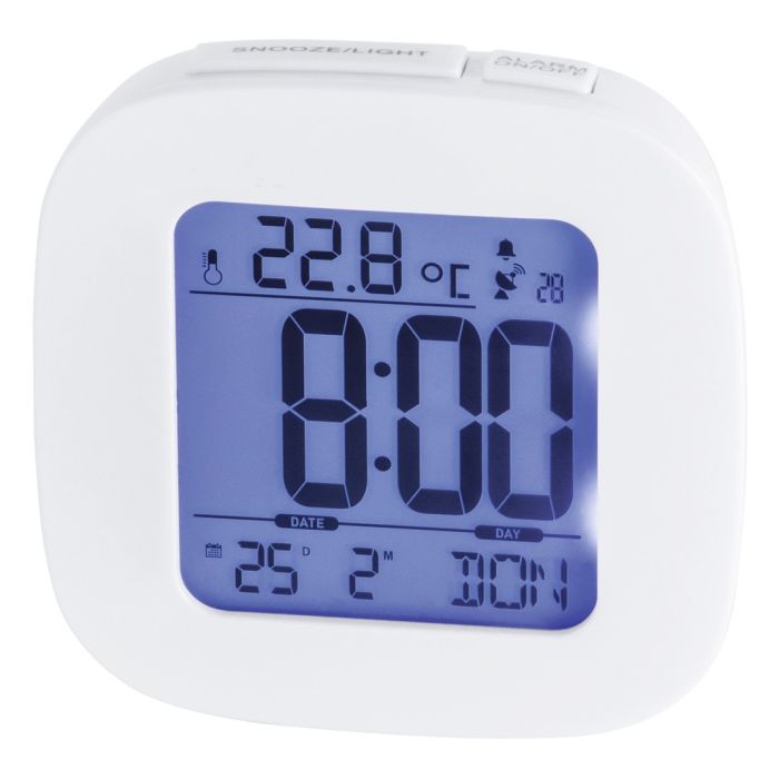 Hama RC45 Radio Controlled Clock White(186372)