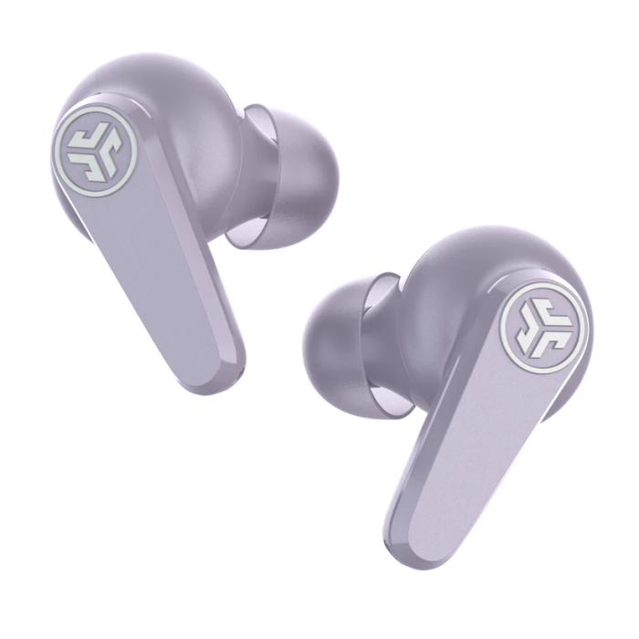 JLab Go Pods ANC True Wireless Earbuds, Lilac (IEUEBGOPODSRLLC124)