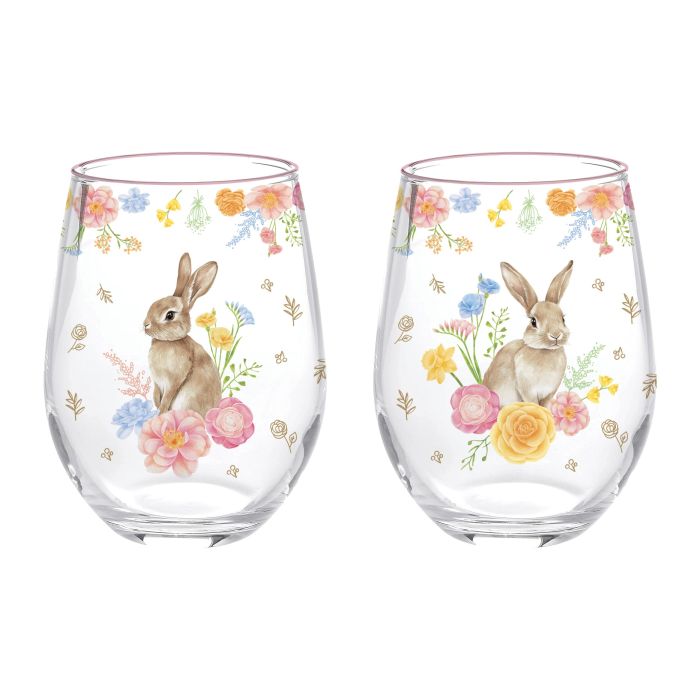 Easy Life 4015/TJOL decorated glass set 2pcs