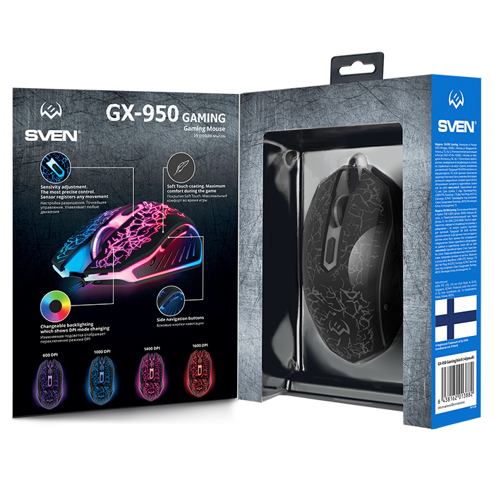 Sven GX-950 Gaming Mouse (SV-03200950UB)