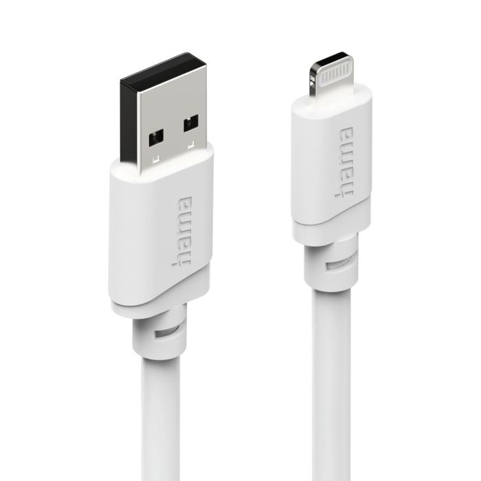 Hama USB-A - LTG Charging Cable 1M, White /201800