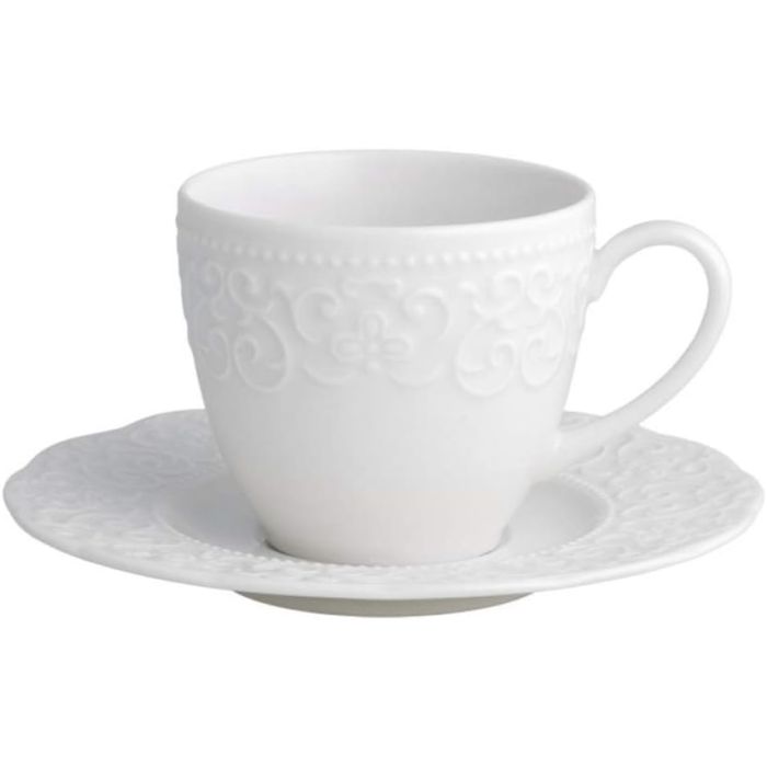 Brandani 53395 GRAN GALA porcelain tea cup & saucer
