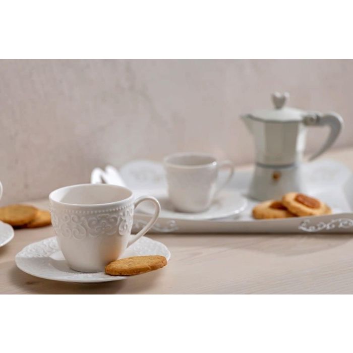 Brandani 53395 GRAN GALA porcelain tea cup & saucer