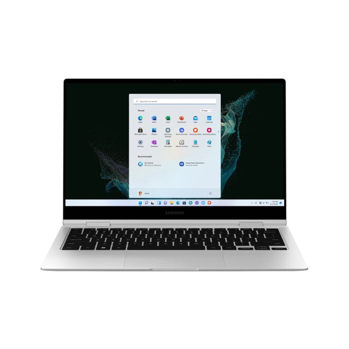 Samsung Galaxy Book2 Pro 360 15.6” AMOLED i7-1260P 16/1 Silver /NP950QED-KB1US*