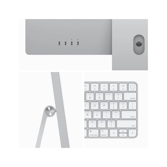 Apple iMac 24 Retina 4.5K M3 8/8 8/256 Silver /MQR93RU/A