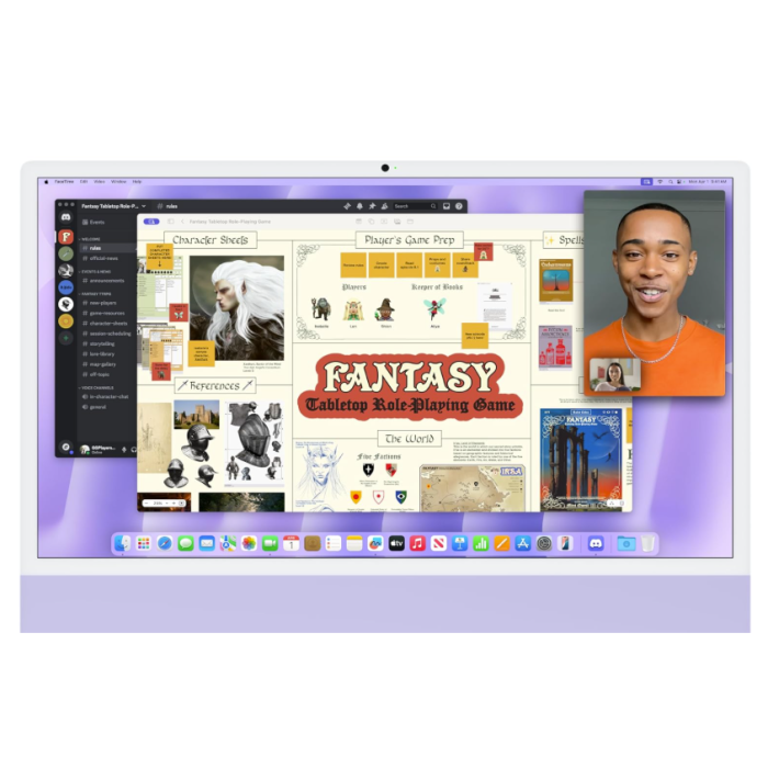 Apple iMac 24 M4 10/10 16/256 Purple /MWV63*