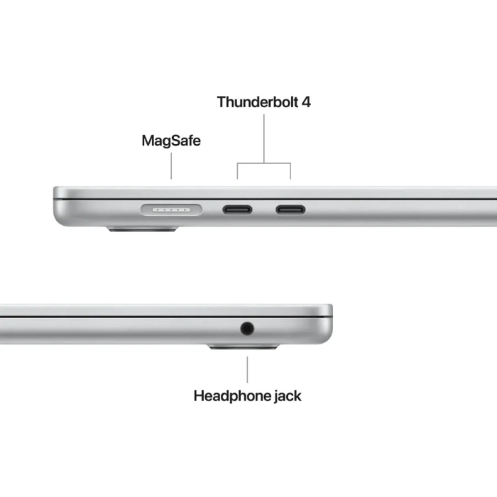 Apple MacBook Air 13 M5 10/8 16GB/512GB Eng KB Silver /MDH74*