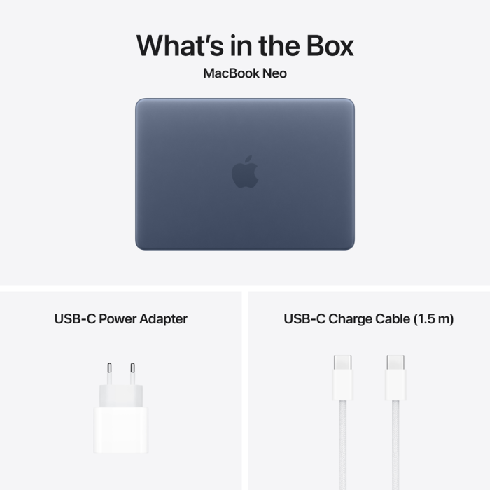 Apple MacBook Neo 13 A18 Pro 8GB/512GB TouchID Indigo /MHFG4