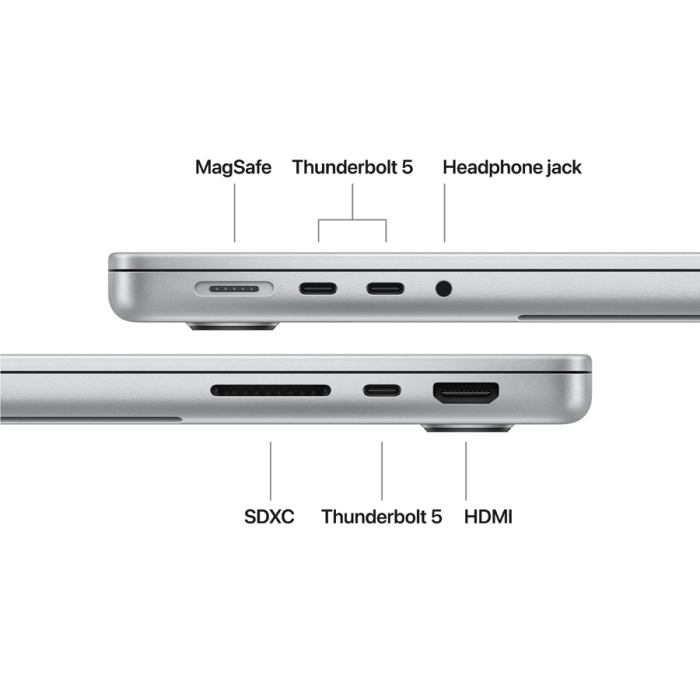 Apple MacBook Pro 14 M5 10/10 32GB/1TB Silver /MJ3E4