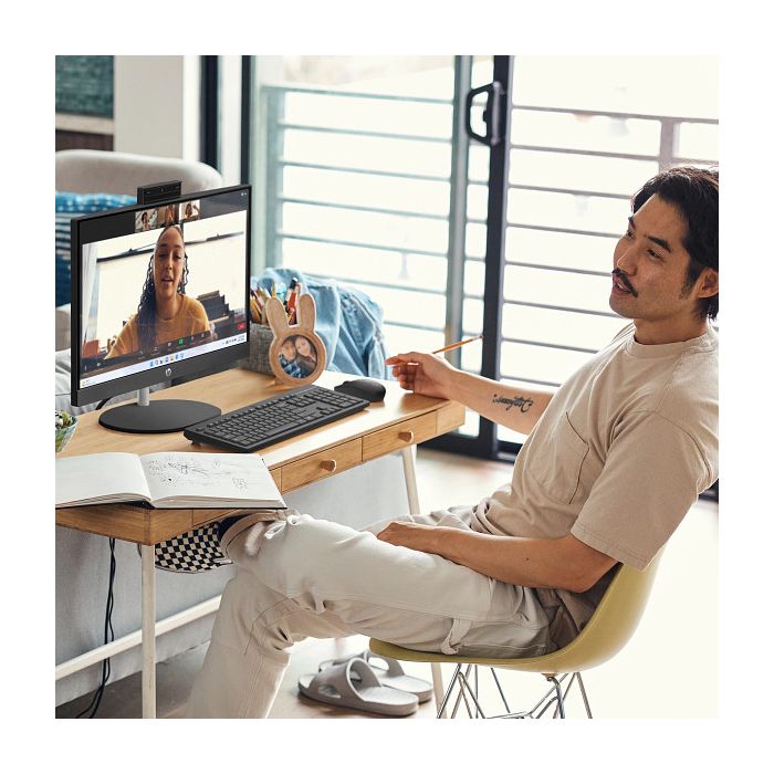 HP AIO 23.8" ULTRA5-125U 16/512GB Black /A2PB8EA
