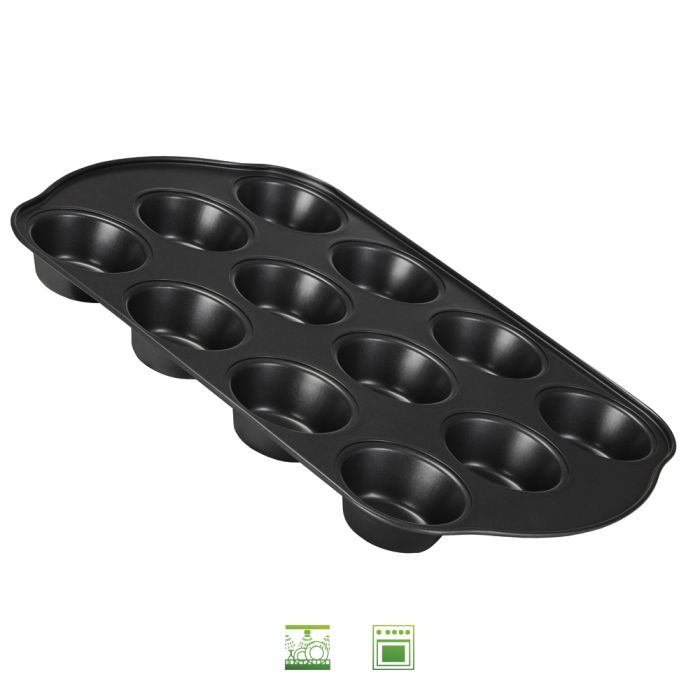 Grilo 430102 muffin pan 12 cups 41x26.5cm