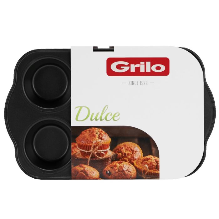 Grilo 430123 MUFFIN PAN 6 CUPS 28,5*17,8CM