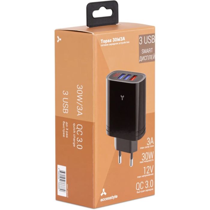 Accesstyle Adapter /Topaz 30W3A Black