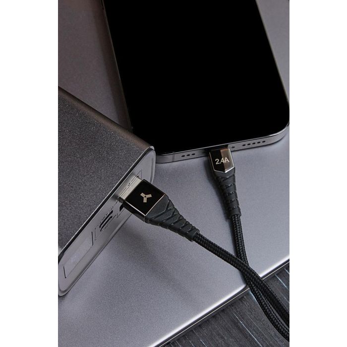 Accesstyle Charging Cable/AL24-F100LED Black