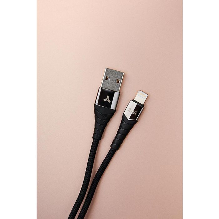 Accesstyle Charging Cable/AL24-F100LED Black