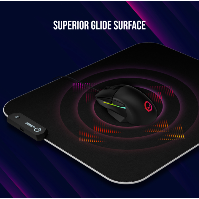 Lorgar Legacer Mouse pad 755 500x420 Black PURPLE (LRG-CMP755)