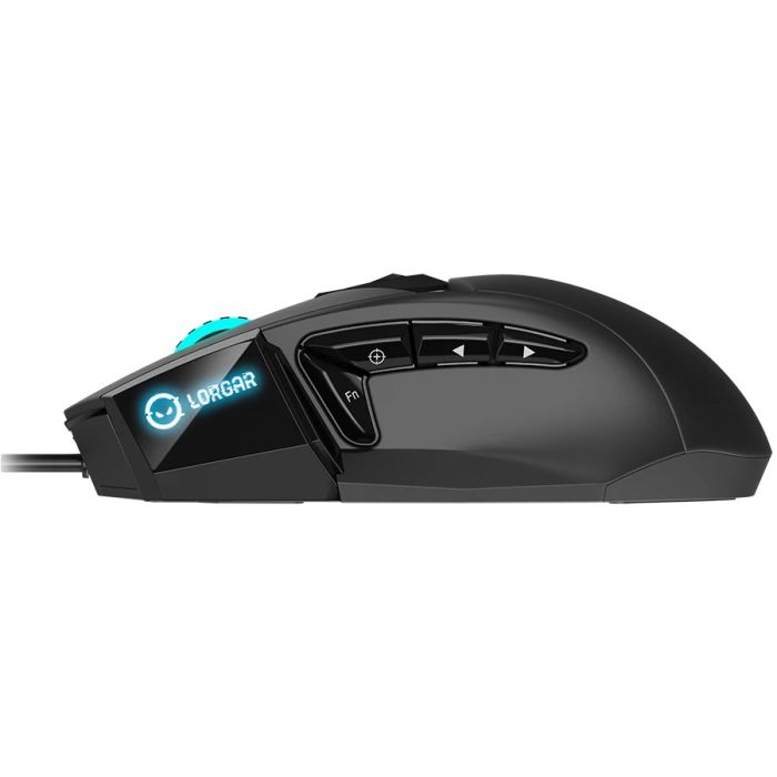 Lorgar Stricter 579 RGB 9 buttons Wired Mouse Black (LRG-GMS579)
