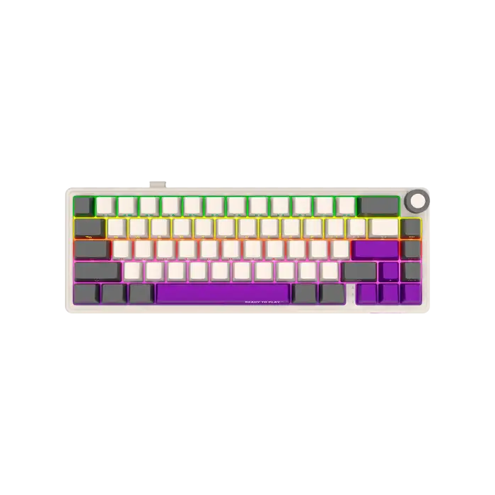 Lorgar KBP70MW, Wireless Mechanical Gaming Keyboard Pro, Beige /LRG-KBP70MW-RT-US