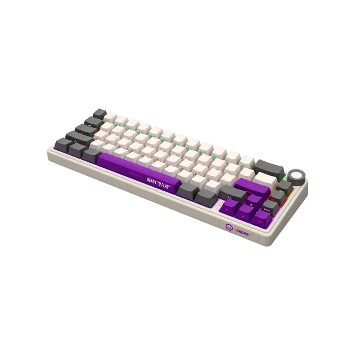 Lorgar KBP70MW, Wireless Mechanical Gaming Keyboard Pro, Beige /LRG-KBP70MW-RT-US