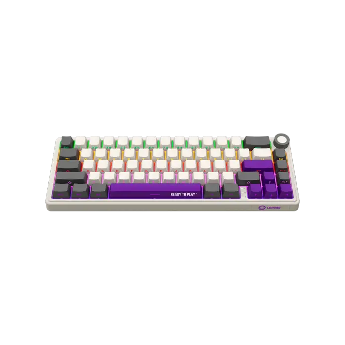 Lorgar KBP70MW, Wireless Mechanical Gaming Keyboard Pro, Beige /LRG-KBP70MW-RT-US