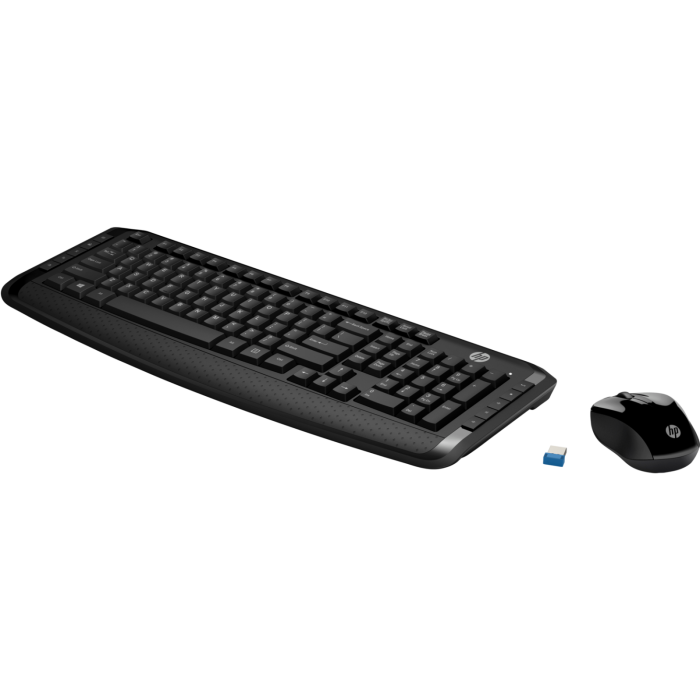 HP WL Keyboard and Mouse 300 BLK/3ML04AA