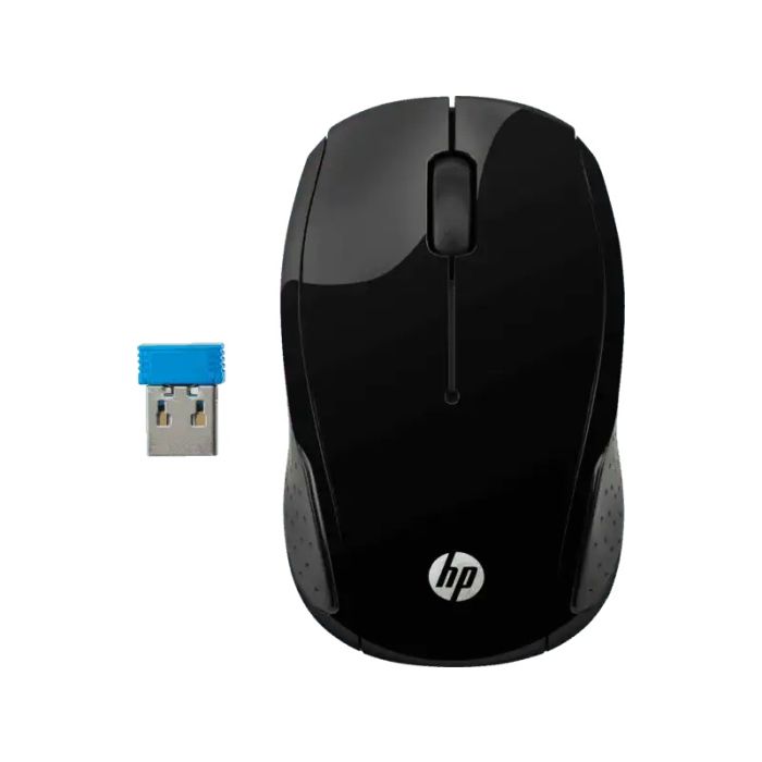 HP 200 Wireless Mouse Black/X6W31AA