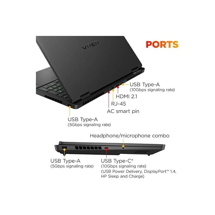 HP OMEN 16" Ultra 7-255HX 64GB/1TB RTX 5070Ti Black /C5HZ1EA