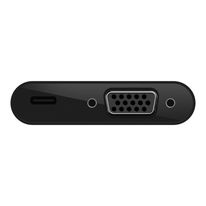 Belkin USB-C to VGA, 60W PD, BLK/AVC001BTBK