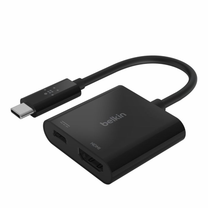 Belkin USB-C TO HDMI, 60W PD, BLK/AVC002BTBK