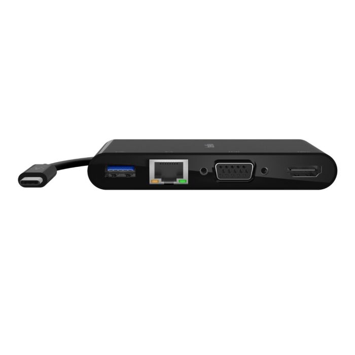 Belkin USB-C TO GBE,HDMI,VGA,USB-A,100W,AVC004BTBK