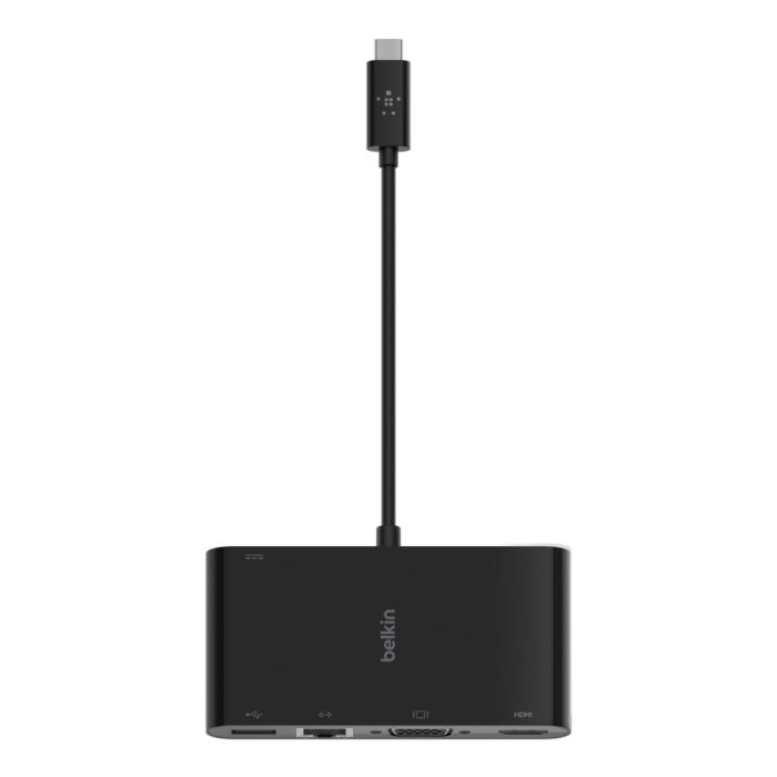 Belkin USB-C TO GBE,HDMI,VGA,USB-A,100W,AVC004BTBK