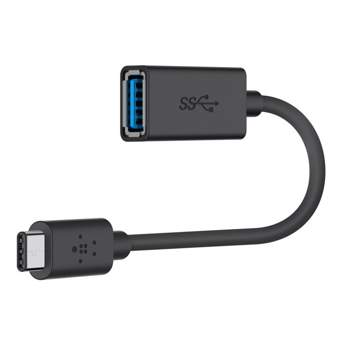 Belkin USB Type C-USB A Adapter Black/F2CU036BTBLK