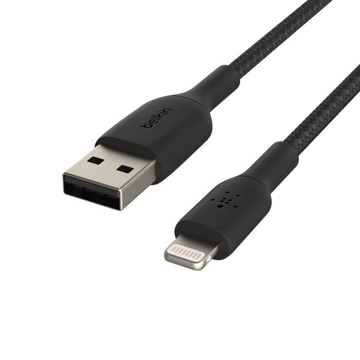 Belkin Lightning to USB-A Cable 1M BLK/CAA002BT1MB