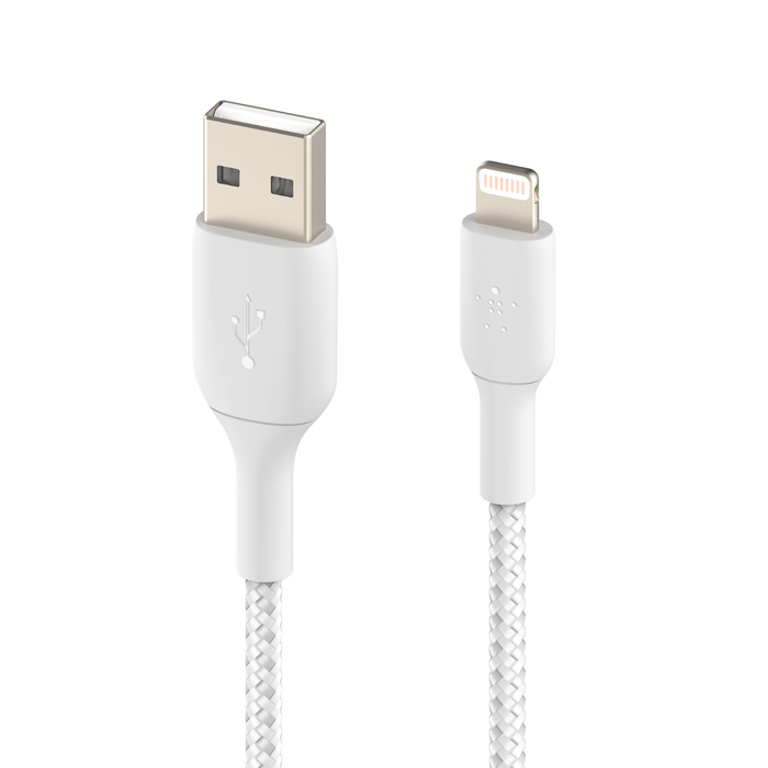 Belkin Lightning to USB-A Cable 1M WHT/CAA002BT1MW