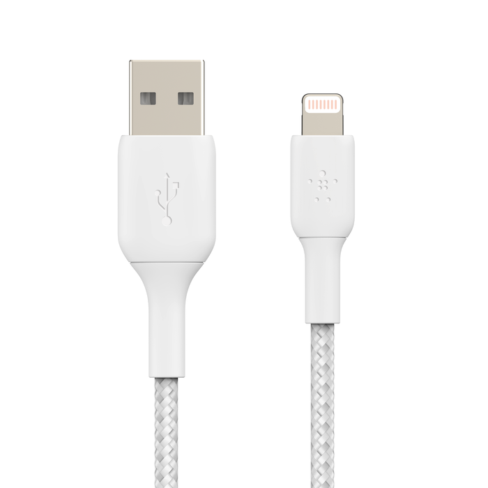 Belkin Lightning to USB-A Cable 1M WHT/CAA002BT1MW