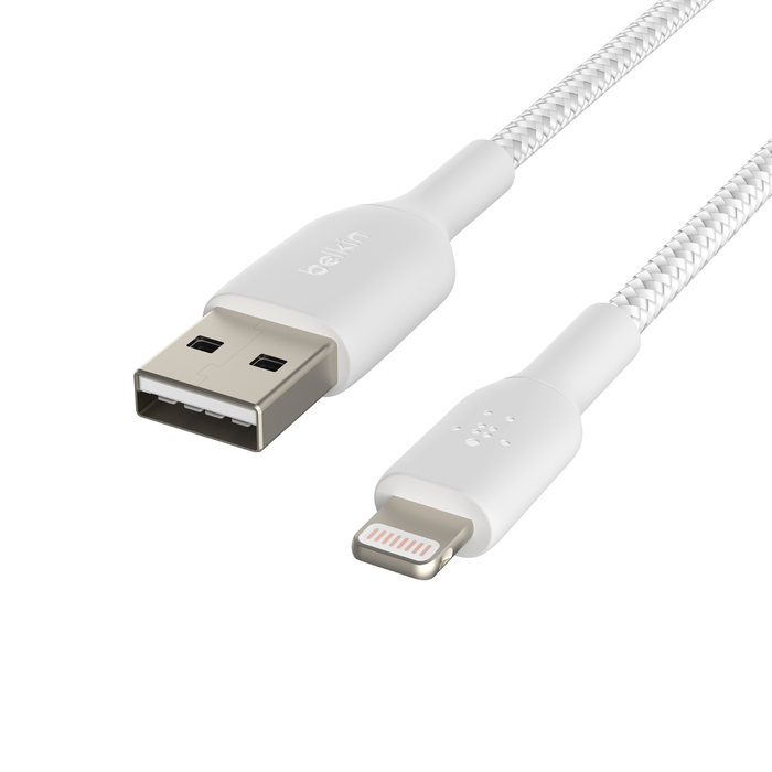 Belkin Lightning to USB-A Cable 1M WHT/CAA002BT1MW