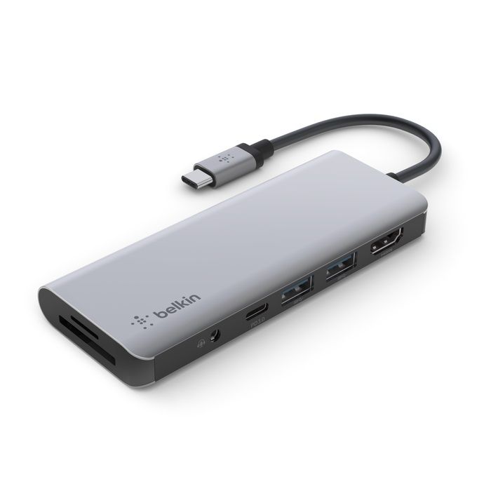 Belkin USB-C 7-IN-1 Multiport Adapter/AVC009BTSGY