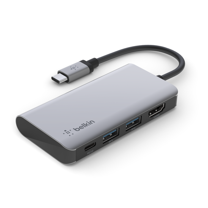 Belkin USB-C 4-IN-1 Multiport Adapter/AVC006BTSGY