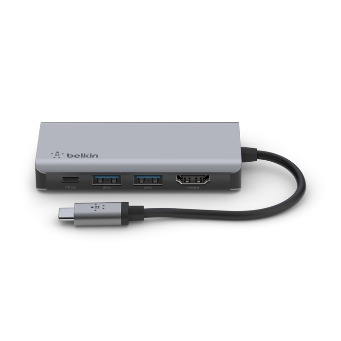 Belkin USB-C 4-IN-1 Multiport Adapter/AVC006BTSGY
