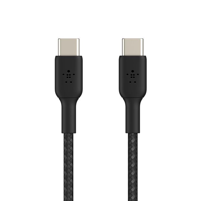 Belkin BRAIDED C-C 2.0 1M, BLK/CAB004BT1MBK